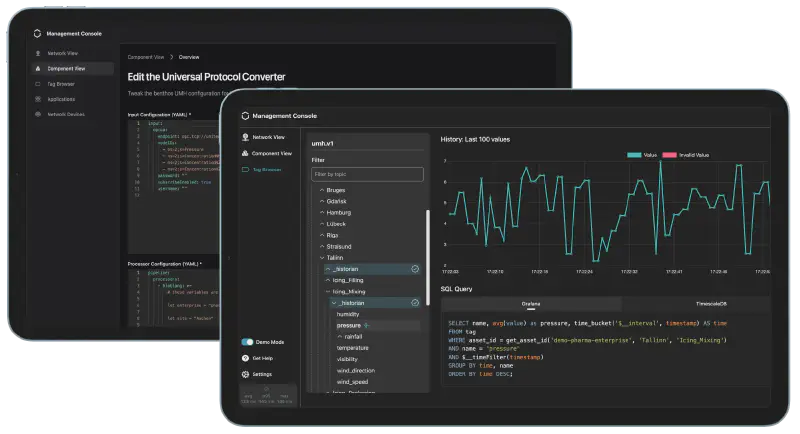 United Manufacturing Hub Management Console