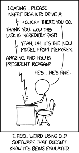 Data Scientist accessing old OT systems (obligatory xkcd #2221)