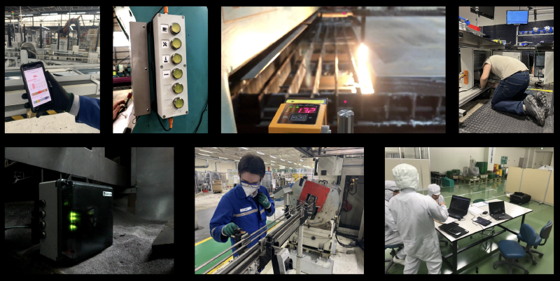 We have been in all types of industries all around the world.