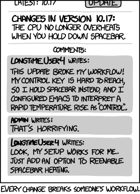 obligatory xkcd #1172 for the “quick fixes”