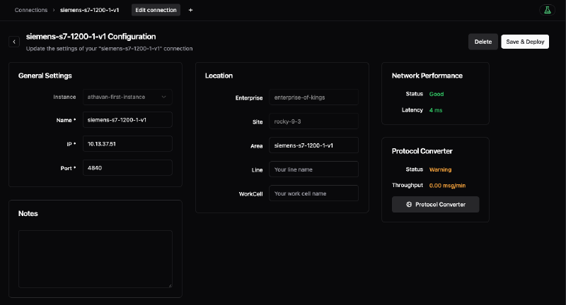 And now we set our Management Console on top of it, that will help the user in getting started with it
